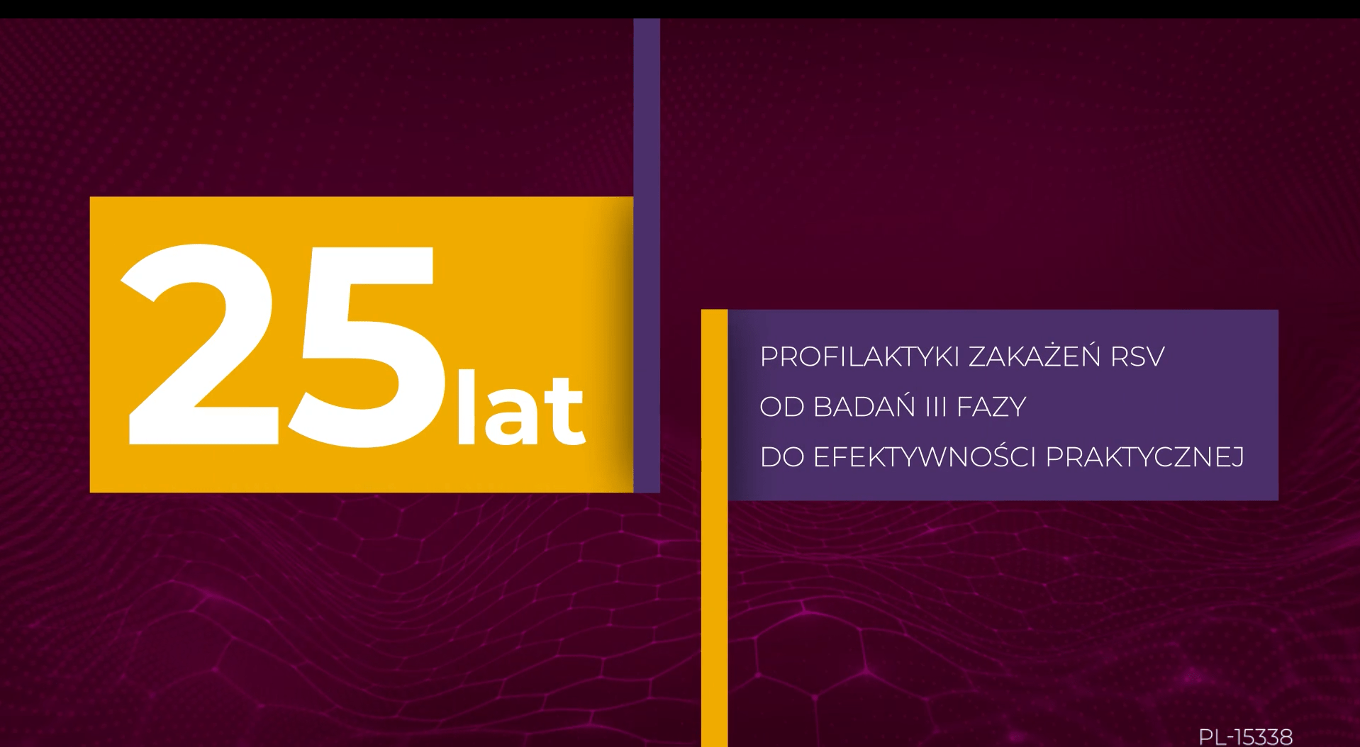 VOD z udziałem dr n. med. R. Boreckiej - 25 lat profilaktyki zakażeń RSV.